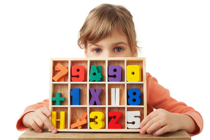 Discalculia - how do you introduce a child to numbers? Dyscalculia test.